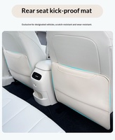 Tapis de protection anti-coup de pied en cuir pour dossier de siège arrière pour ORA 5 2026, couleur d'origine, accessoires de modification intérieure anti-rayures