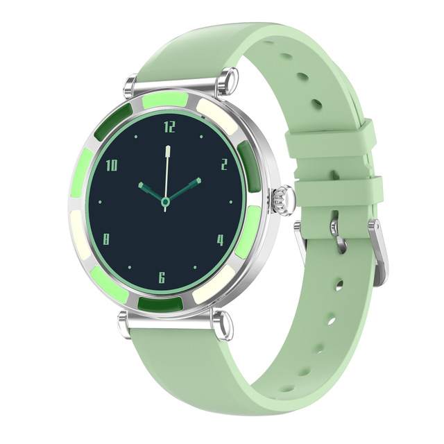 P61 Smart Watch for Women for Call Watch Blood Pressure Heart Rate Blood Oxygen Sports Music Silicone Band Life Waterproof