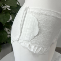 Culottes de protection menstruelles pour femmes, sous-vêtements, serviettes hygiéniques jetables, douces, respirantes, en coton, confortables, aspect tissu