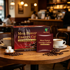 กาแฟวินส์ทาวน์เพิ่มพลังสำหรับผู้ชาย ผสมสมุนไพรมาคา ชนิดซองสำเร็จรูป รสชาติกลางๆ บรรจุกล่อง - Product Image 3
