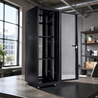 Armoire réseau extérieure étanche pour centre de données 36U 42U, rack de serveur, armoires réseau électrique montées sur poteau