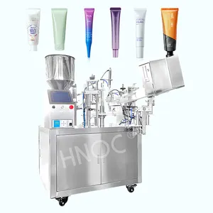 Dual-Chamber Aluminum Food Automatic Cosmetic Cream Sealer Quality Plastic Tube Fill and Seal Machine