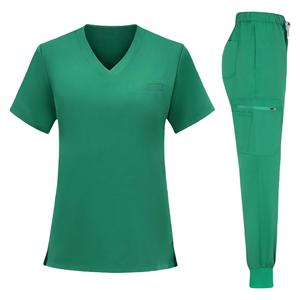 Pantalones de Trabajo Médicos Doctor Scrub con Cuello en V, Aberturas Laterales y Costuras Laterales para un Ajuste Personalizado, Elásticos para Cirugía - Product Image 6