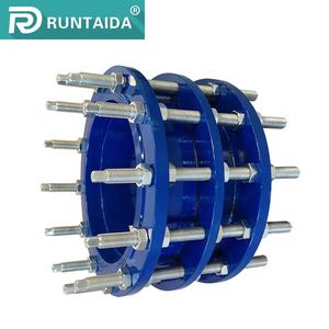 Runtaida Rohrverschraubung Doppelflansch Flexible Kupplung Kohlenstoffstahl Demontageverbindung - Product Image 4