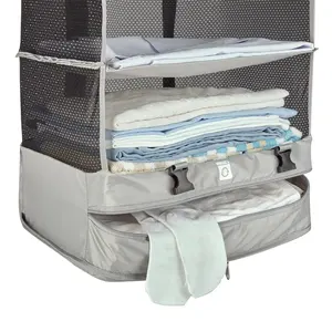 Portable Clothes Shoes Organizer Luggage Storage Bag 4 Pcs Travel Packing Cubes For Women Men