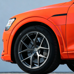 Rines BTO Cóncavos Forjados Monobloque 5x112 para BMW para AUDI E <span class=keywords><strong>TRON</strong></span> 17 18 19 20 21 Pulgadas Grises de Aleación Forjada - Product Image 1
