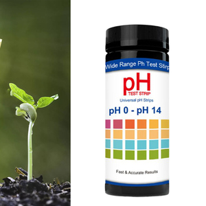 Accurate Soil and Food <strong>PH</strong> for Strips Kit with <strong>Color</strong> Chart Bottle Packaging for Precise Measurements and Results - Product Image 2