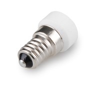 Adaptateurs de douilles de lampe à vis certifiés CE pour ampoules E14 MR16TC, en aluminium et plastique, pour usage intérieur, AC 165-265V, garantie 2 ans
