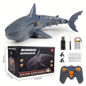 Jouet télécommandé électrique 2,4 GHz, requin télécommandé étanche, jouet de simulation radio - Product Image 4