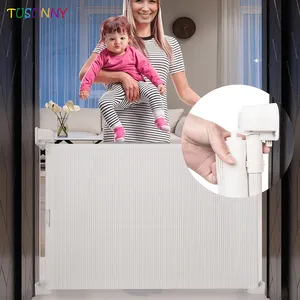 Grote Metalen Huisdieren Trap Indoor Outdoor Bed Muur Protector Extension Deur Trappen Pet Kids Intrekbare Baby Veiligheid Hek