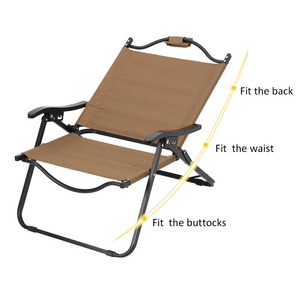 Nouvelle Chaise de Camping Professionnelle d'Usine OEM, Ultralégère et Réglable, pour l'Extérieur, Style Coréen, Chaise Pliante Relaxante au Sol - Product Image 4