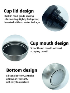 New 380ml Leak-Proof <strong>Thermals</strong> 360 Degree Water Bottle with Mirror Lid Coffee Mug Straight Cup Customized Stainless Steel Tumbler