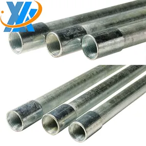 Tubo de aço galvanizado, quente, tubo de aço galvanizado/tubo/emt, tubulação de aço galvanizado