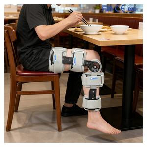 Dorrella penyangga lutut medis, penstabil samping dapat diatur, dukungan ACL ringan bernapas logam - Product Image 3