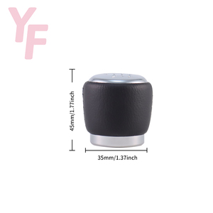 Gear Shift Knob LEVER thay đổi hộp số Shifter da cho TOYOTA của nhãn hiệu <span class=keywords><strong>Selector</strong></span> xử lý 6 tốc độ Phụ kiện xe hơi - Product Image 2