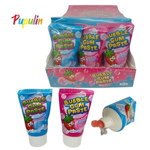 OEM nhà máy kem đánh răng hình dạng hương vị trái cây ống chất lỏng Bong Bóng Kẹo cao su - Product Image 4