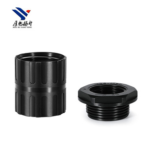 Nylon biến Đường kính vòng PA66 Nylon khóa <span class=keywords><strong>Nuts</strong></span> Reducer cho tuyến cáp vít giảm Adapter - Product Image 1