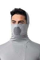 Sweat à capuche de pêche UPF 50 pour homme avec cache-visage intégré, protection solaire, tissu respirant extensible dans les 4 sens, OEM/ODM