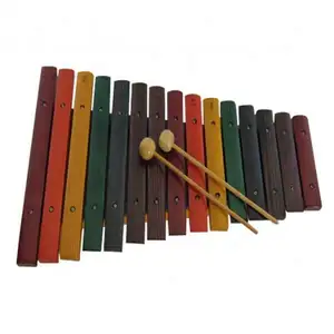 楽器木製木琴カラフルパーカッション15ノート