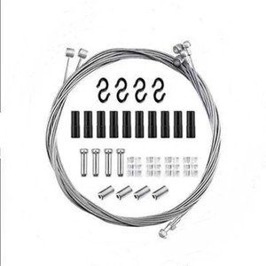 IRONDONKEY Juego de cubierta de <span class=keywords><strong>cable</strong></span> de engranaje de <span class=keywords><strong>bicicleta</strong></span> de acero inoxidable <span class=keywords><strong>y</strong></span> aleación Compatible con bicicletas de montaña BMX Bicicletas para niños Cruceros - Product Image 3
