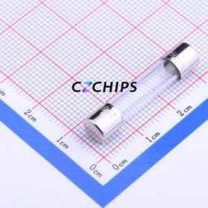 6G.1000210000S1 One-Time Fuse D6.4xL30mm Fuse ( Type: Glass Tube Fuse )( Rated Current: 1A ) - Product Image 1