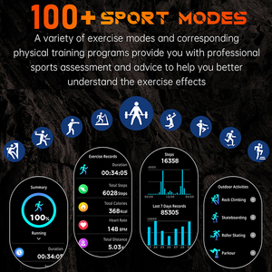 Nuevo Reloj Inteligente KT80 para Exteriores con Llamadas, Linterna, Monitoreo de Salud, Rastreador de Actividad Física, Resistente al Agua 3ATM, para Hombre - Product Image 6