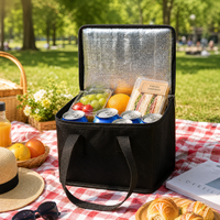 Sac isotherme personnalisé MOQ 200, sac à lunch thermique personnalisé, logo personnalisé, sac de pique-nique portable en toile Oxford imperméable