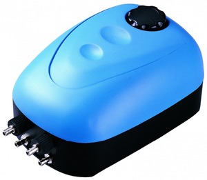 Pompe à air pour aquarium <span class=keywords><strong>ATMAN</strong></span> HP-2000 à double tête, 220 V 50 Hz, prise EU, aérateur, pompe à oxygène, oxygénation - Product Image 2