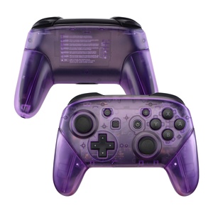 เคสใสสำหรับจอย Nintendo Switch Pro Controller แบบไร้สาย พร้อมแผงด้านหน้าและด้านหลัง ป้องกันการลื่น - Product Image 5