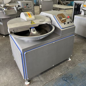 Coupe-viande industriel automatique Aimeida à lame incurvée en acier inoxydable, capacité 50-300 kg, triphasé 380V - Product Image 1