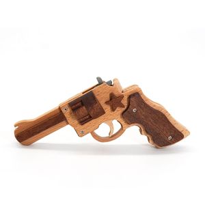 Juguetes Inteligentes de Madera para Adultos, Pistola de Madera Tipo Revólver Smith & Wesson, Proveedores Mayoristas de Juguetes de Madera - Product Image 5