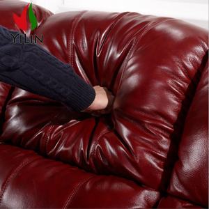 Alibaba moderno estilo Rural francés cuero reclinable sofá seccional conjuntos MARCO DE Metal muebles de sala de estar - Product Image 6