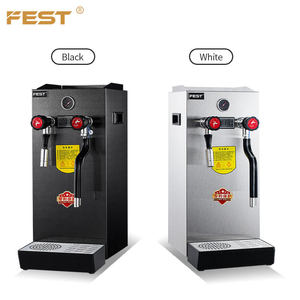 Commerciale automatico <span class=keywords><strong>elettrico</strong></span> in acciaio inox ad alta capacità bolla negozi di tè caldaia acqua riscaldatore a vapore attrezzature acqua bollente - Product Image 3