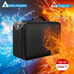 Organisateur de fichiers ignifuge avec serrure, sacs de rangement résistants au feu pour argent et documents, pour produits de classement - Product Image 2