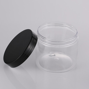 <b>Plastic</b> Jars 80ml Wide Mouth Cylinder Pet Cosmetic Bottles For Powder Cream <b>Packaging</b> Customizable - Product Image 3