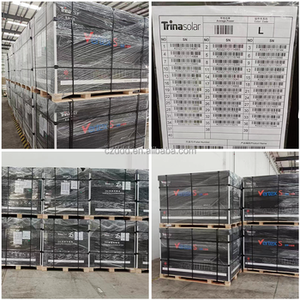 Almacén en Europa <span class=keywords><strong>Trina</strong></span> <span class=keywords><strong>550</strong></span>/580/590W Células de panel <span class=keywords><strong>solar</strong></span> 182mm Panel fotovoltaico monocristalino de 500W con tecnología PERC y Media celda - Product Image 5