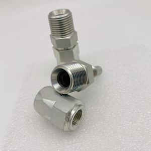 Conector de Manguera de Acero Inoxidable de Alta Presión GAB-MP, Accesorios de Una Pieza Reutilizables para Mangueras Hidráulicas - Product Image 2