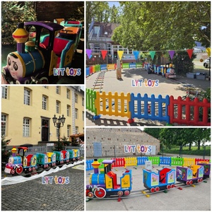 Train électrique miniature pour enfants, manège ludique populaire pour centres commerciaux et parcs d'attractions - Product Image 5