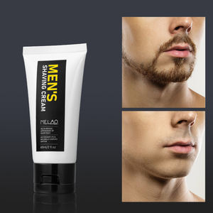 Crème à raser pour homme OEM ODM pour le soin de la barbe avec beurre de karité et huile de jojoba pour adoucir la barbe et protéger la peau, rasage et épilation - Product Image 1