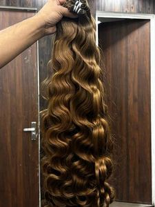 Cheveux humains raides Remy indiens, extensions de cheveux naturels, collection de la meilleure qualité en gros - Product Image 3