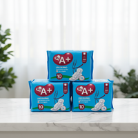 Échantillon Gratuit A+ : Serviettes Hygiéniques Coton Respirantes Super Absorbantes avec Ailettes, Origine Fujian, Protection Anti-Fuites pour Peaux Sensibles Féminines