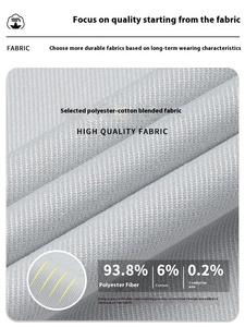 Ropa de trabajo para trabajadores de taller de gama alta Trajes DE TRABAJO Conjunto de uniforme de construcción industrial antiestático Chaqueta con cremallera Traje de pantalón - Product Image 2