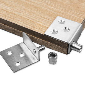 Charnière en acier inoxydable Resonance, finition noire, pour porte et fenêtre, lot de deux - Product Image 2