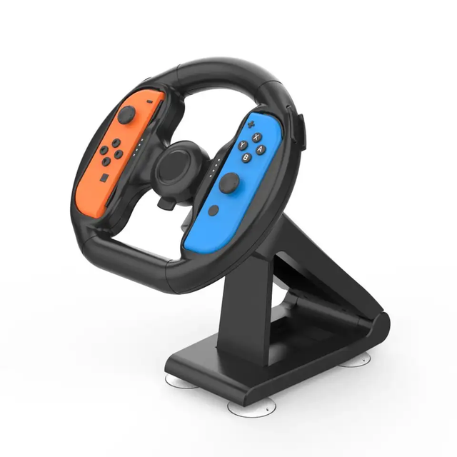 Wireless Game Steering Wheel for Nintendo Switch VW Multi-function Steering Wheel for Switch OLED