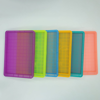 Porte-savon en silicone flexible multicolore, silicone de qualité alimentaire pour salle de bain et cuisine, fabricant en gros