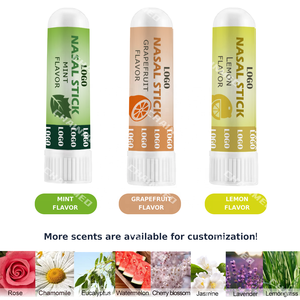 Inhaladores Nasales de Plástico Personalizados OEM, Aceites Esenciales, Mentol, Aromas Naturales, Diseño Portátil, Alivio de la Congestión - Product Image 6