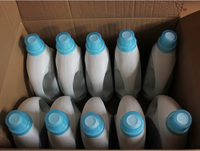 Seau jetable de 5 gallons de détergent liquide parfumé pour lessive en vrac avec élimination des taches tenaces pour lavage automatique et manuel