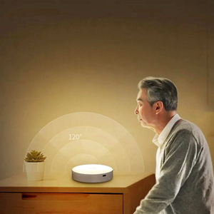 Lámpara Nocturna LED Recargable de 1W con Sensor de Movimiento, Luz Blanca Cálida Inalámbrica para Habitación Infantil y Baño - Product Image 2