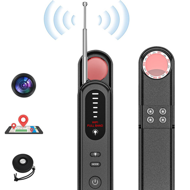 T01 Smoke Hidden Camera Outdoor De Gps Y Camara Anti-Recording Signal Detection Rf Home Hotel Security Detector