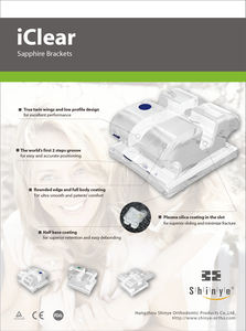 Material Dental de Alta Calidad, Soporte de Cerámica para Ortodoncia, <span class=keywords><strong>Brackets</strong></span> Roth 345 con Ganchos, <span class=keywords><strong>Brackets</strong></span> <span class=keywords><strong>Transparentes</strong></span> para Ortodoncia Dental - Product Image 4